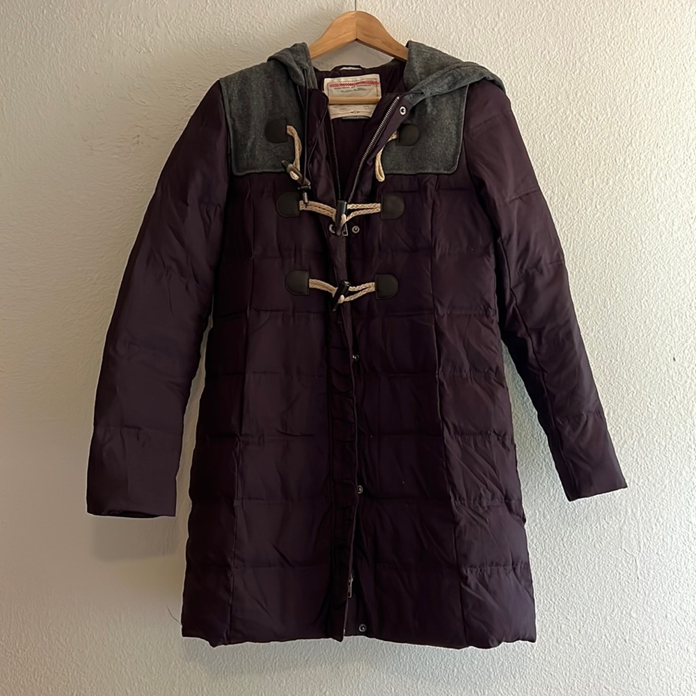 Anthropologie puffer jacket